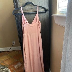 Blush pink formal dress